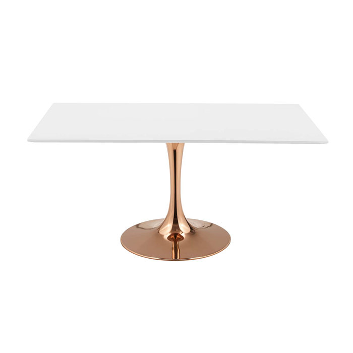 Wade Logan® Adreille 60'' Pedestal Dining Table & Reviews Wayfair